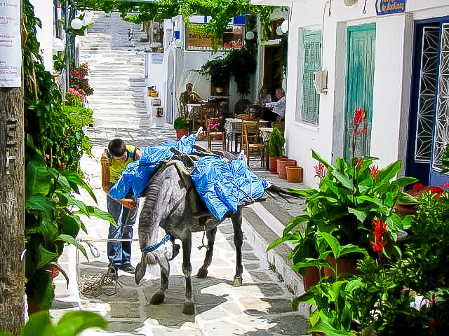 Matina's Tavern Koronos Naxos Greece