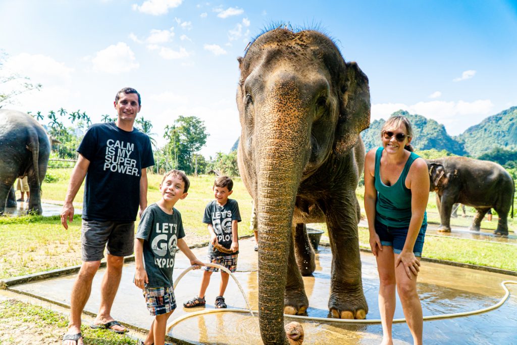 Thailand elephant resort